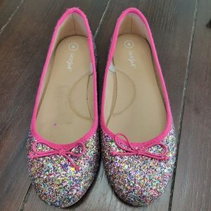 Girls Shoes. Size 4. Rainbow